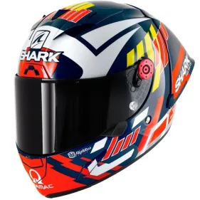 CASCO SHARK RACE-R PRO GP JOHANN ZARCO SIGNATURE BWR AZUL BLANCO ROJO