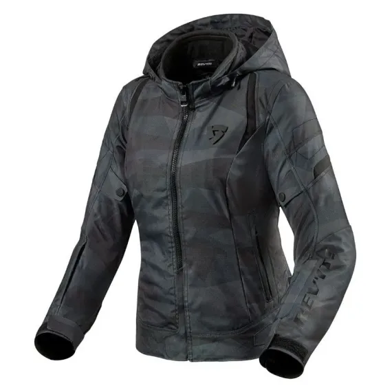 CHAQUETA REVIT FLARE 2 LADY CAMUFLAJE NEGRO GRIS