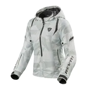 CHAQUETA REVIT FLARE 2 LADY GRIS CAMUFLAJE BLANCO