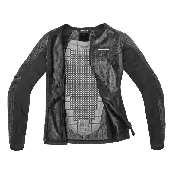 CHAQUETA SPIDI BASE-1 ARMOR LADY NEGRO