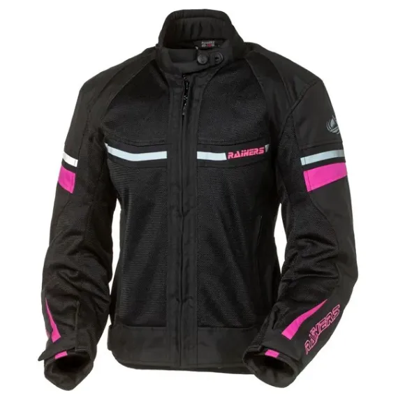 CHAQUETA RAINERS DANNA LADY NEGRO ROSA FLUOR