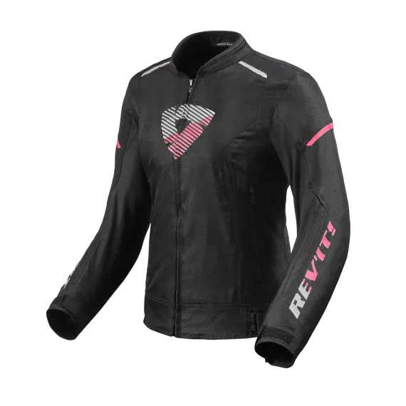 CHAQUETA REVIT SPRINT H2O LADY NEGRO ROSA