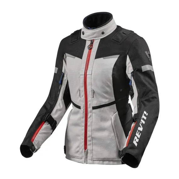 CHAQUETA REVIT SAND 4 H2O LADY PLATA NEGRO