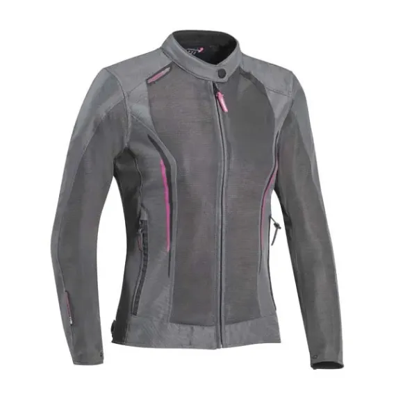 CHAQUETA IXON COOL AIR LADY GRIS ROSA