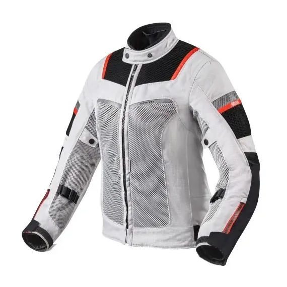 CHAQUETA REVIT TORNADO 3 LADY PLATA NEGRO