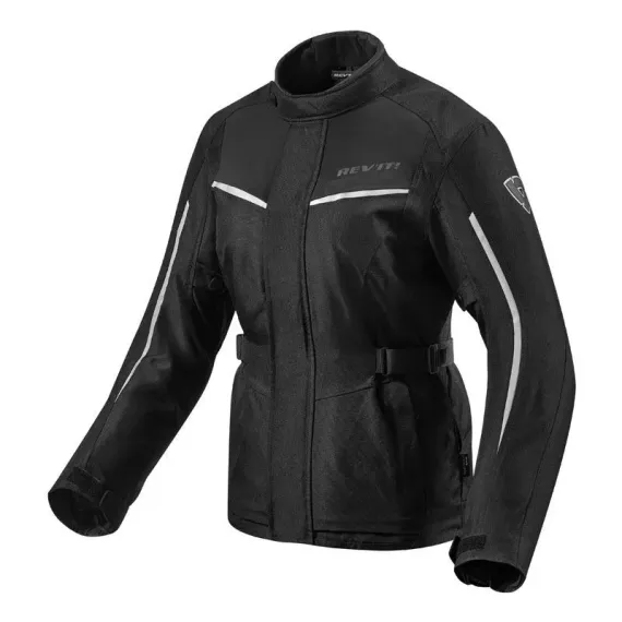 CHAQUETA REVIT VOLTIAC 2 LADY NEGRO PLATA