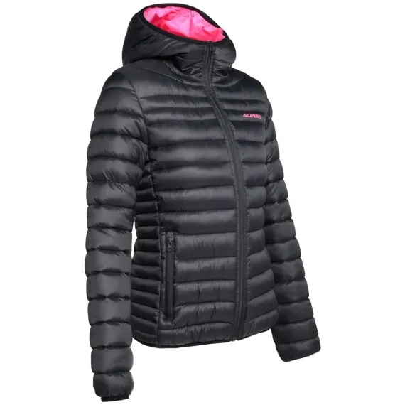 CHAQUETA ACERBIS HILL LADY NEGRO ROSA