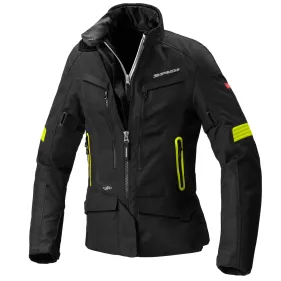 CHAQUETA SPIDI VOYAGER 4 LADY NEGRO AMARILLO FLUOR