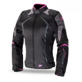 CHAQUETA SEVENTY DEGREES SD-JR49 LADY NEGRO ROSA