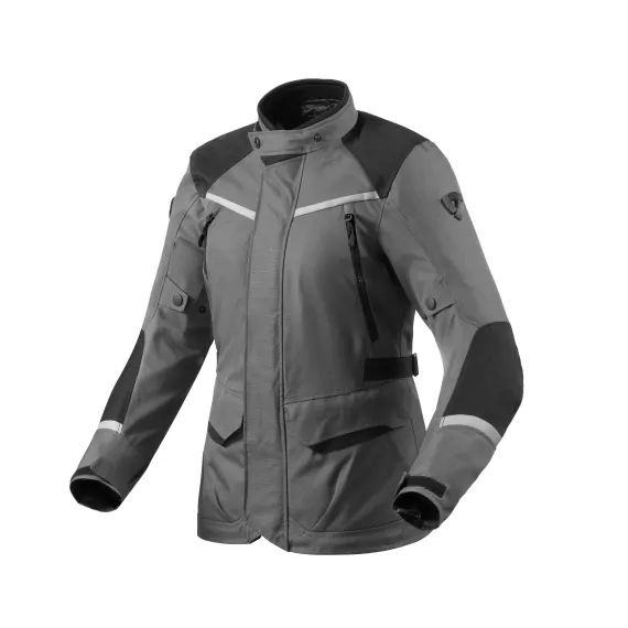 CHAQUETA REVIT VOLTIAC 3 H2O LADY GRIS NEGRO