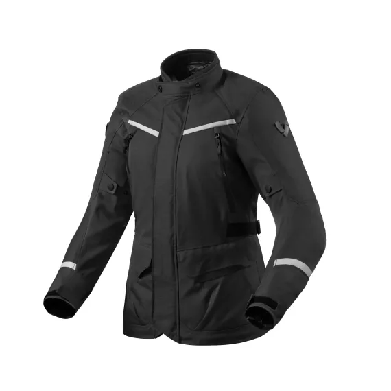 CHAQUETA REVIT VOLTIAC 3 H2O LADY NEGRO PLATA