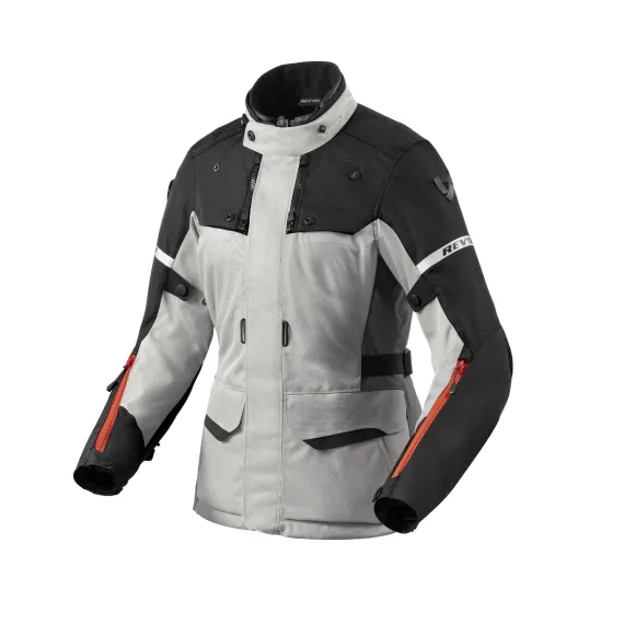 CHAQUETA REVIT OUTBACK 4 H2O LADY PLATA NEGRO