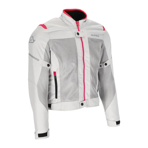 CHAQUETA ACERBIS CE RAMSEY VENTED LADY GRIS ROSA