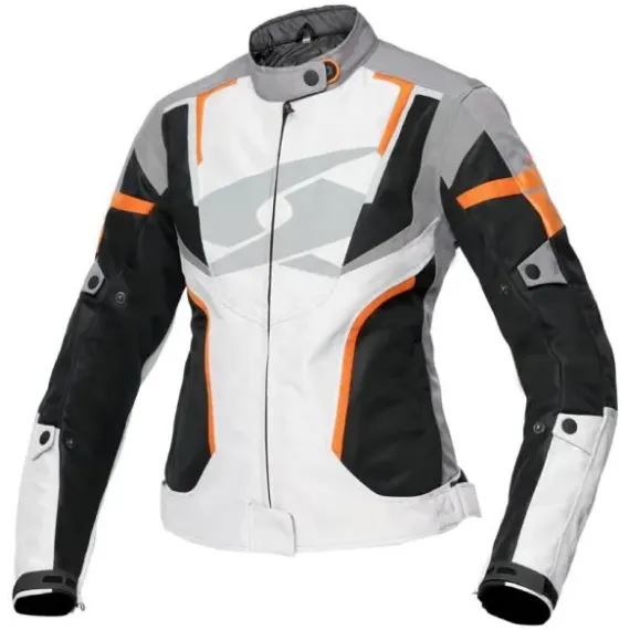 CHAQUETA SPYKE AIRMASTER LADY NEGRO GRIS NARANJA