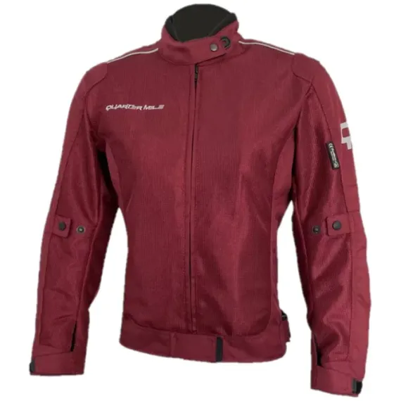 CHAQUETA QUARTER MILE TRACER LADY BURDEOS