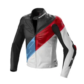 CAZADORA SPIDI SUPER-R NEGRO BLANCO ROJO AZUL