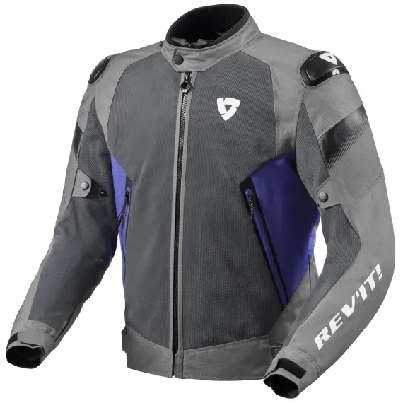 CHAQUETA REVIT CONTROL AIR H2O GRIS AZUL