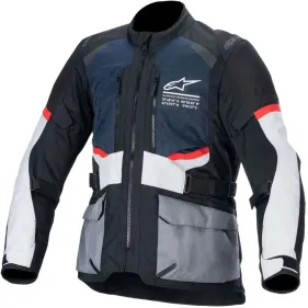 CHAQUETA ALPINESTARS ANDES AIR DRYSTAR AZUL NEGRO GRIS CLARO