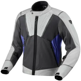 CHAQUETA REVIT AIRWAVE 4 GRIS CLARO AZUL