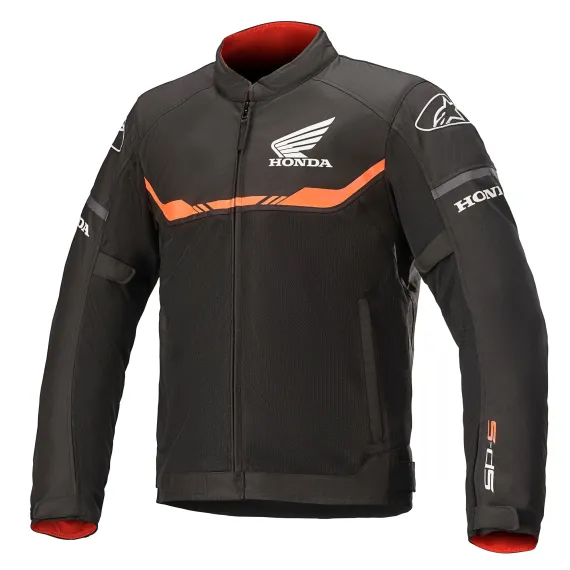 CHAQUETA ALPINESTARS HONDA T-SPS AIR NEGRO ROJO