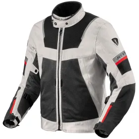 CHAQUETA REVIT TORNADO 4 H2O PLATA NEGRO