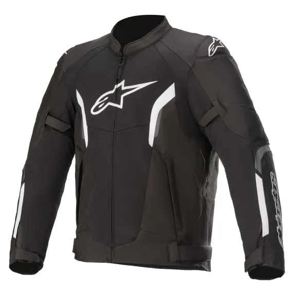 CHAQUETA ALPINESTARS AST V2 AIR NEGRO BLANCO