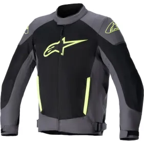 CHAQUETA ALPINESTARS T-SP X SUPERAIR GRIS ALQUITRAN NEGRO AMARILLO FLUOR