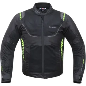 CHAQUETA DEGEND BREEZE EVO NEGRO AMARILLO FLUOR