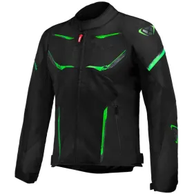 CHAQUETA IXON STRIKER AIR NEGRO ANTRACITA VERDE