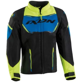 CHAQUETA IXON STRIKER AIR KID NEGRO AZUL AMARILLO FLUOR