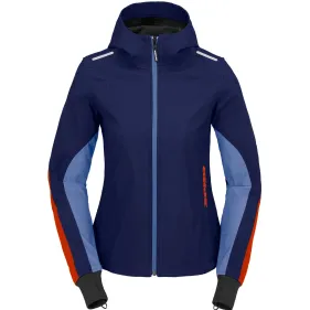 CHAQUETA SPIDI HOODIE ARMOR LIGHT LADY AZUL NAVY ROJO