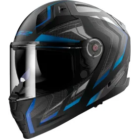 CASCO LS2 FF811 VECTOR II ALIZER NEGRO MATE AZUL