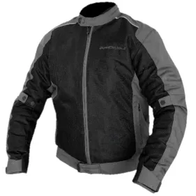 CHAQUETA QUARTER MILE TRACER NEGRO GRIS