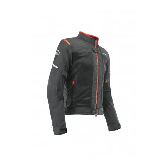 CHAQUETA ACERBIS RAMSEY MY VENTED 2.0 CE NEGRO ROJO