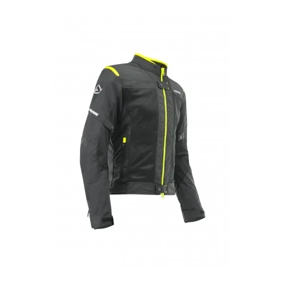 CHAQUETA ACERBIS RAMSEY MY VENTED 2.0 CE NEGRO AMARILLO