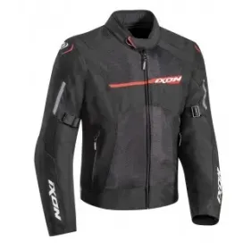 CHAQUETA IXON RAPTOR NEGRO ROJO