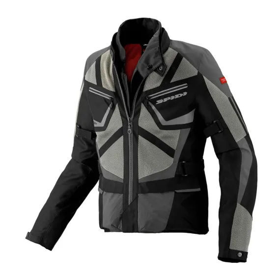 CHAQUETA SPIDI VENTAMAX NEGRO GRIS