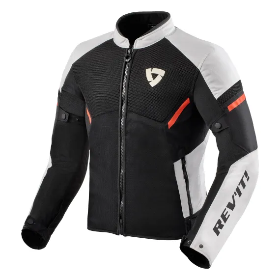 CHAQUETA REVIT GT-R AIR 3 BLANCO ROJO FLUOR