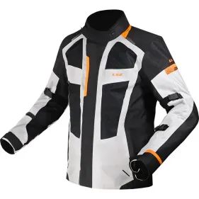 CHAQUETA LS2 SCOUT MAN NEGRO GRIS NARANJA