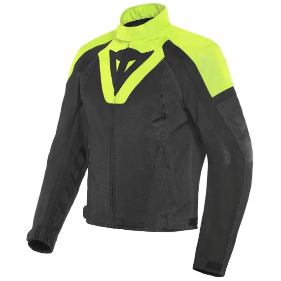 CHAQUETA DAINESE LEVANTE AIR TEX NEGRO AMARILLO