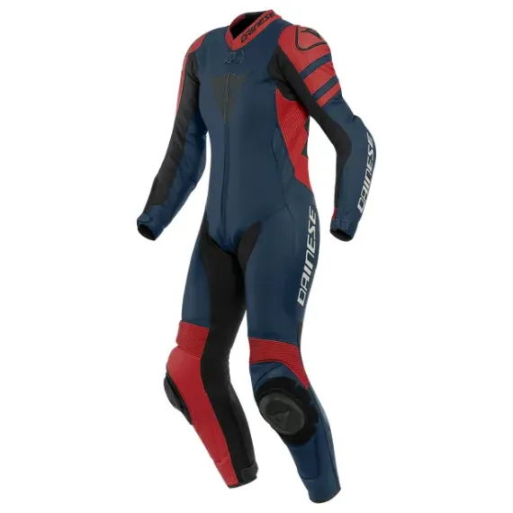 MONO DAINESE KILLALANE 1 PIEZA PERFORADO LADY AZUL ROJO NEGRO