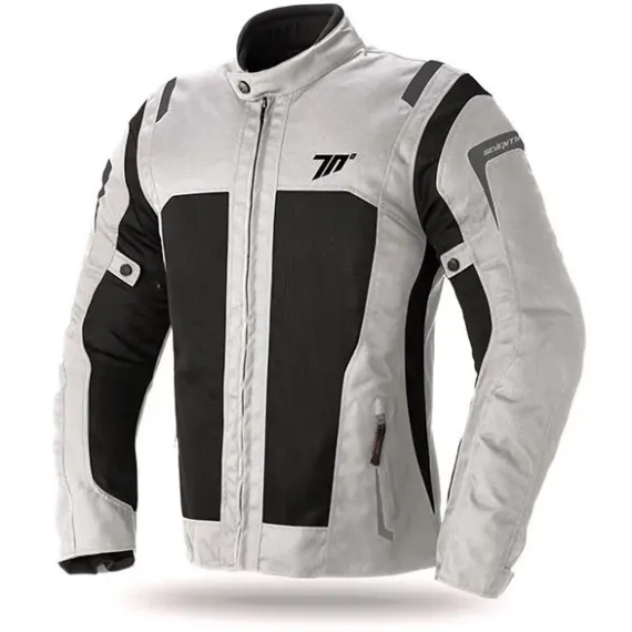 JACKET SEVENTY DEGREES SD-JT44 SUMMER TOURING GREY BLACK