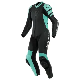 MONO DAINESE KILLALANE 1 PIEZA PERFORADO LADY NEGRO VERDE NEGRO