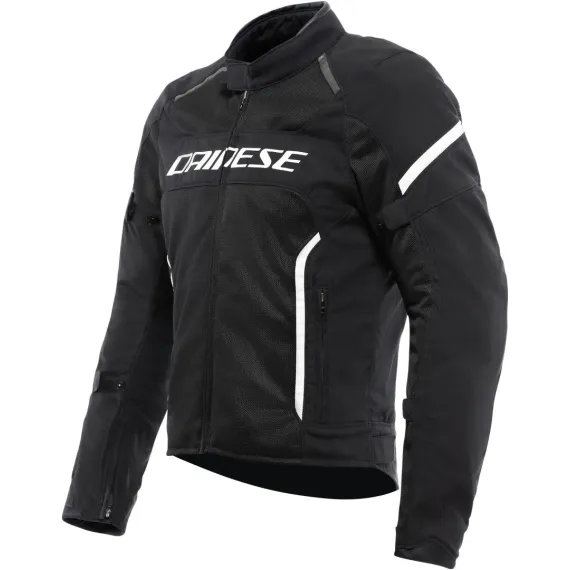 CHAQUETA DAINESE AIR FRAME 3 TEX NEGRO NEGRO BLANCO