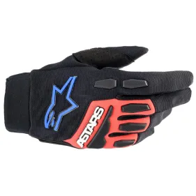 GUANTES ALPINESTARS FULL BORE XT NEGRO ROJO AZUL