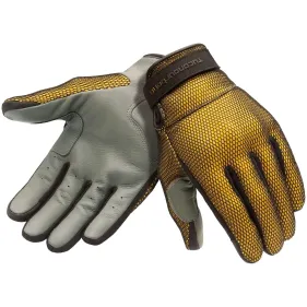 GUANTES TUCANO URBANO EDEN MESH NEGRO AMARILLO