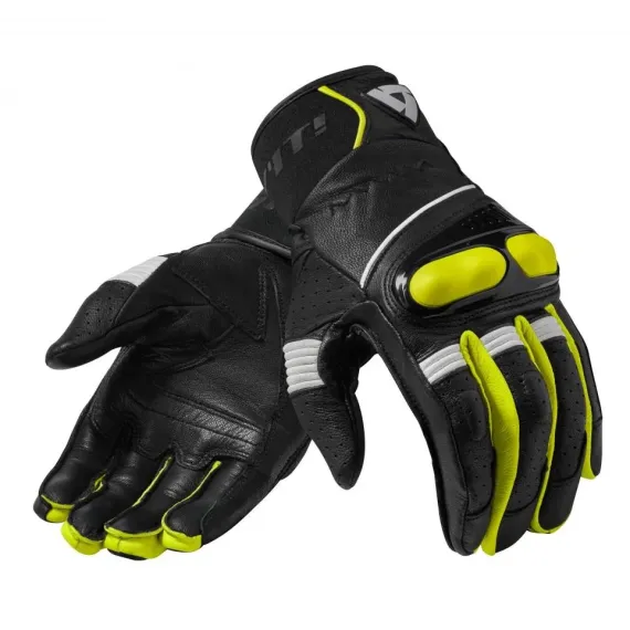 GUANTES REVIT HYPERION NEGRO AMARILLO FLUOR