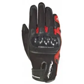 GUANTES IXON RS RISE AIR NEGRO ROJO