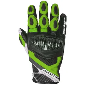 GUANTES SPIDI X4 COUPE NEGRO BLANCO VERDE