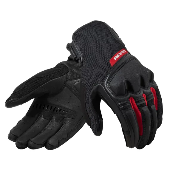 GUANTES REVIT DUTY NEGRO ROJO